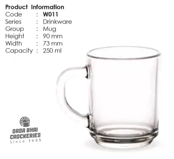 Olila-Glassware-Coffee-mug-W011