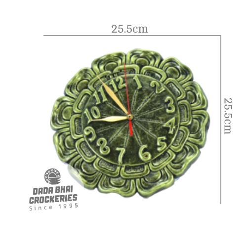 clay-made-clock-green-measured