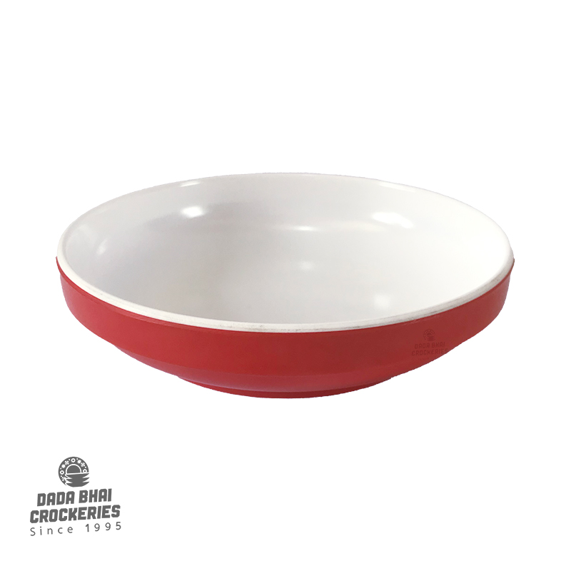 Bengal-Melamine-Italiano-Melamine-Bengal-Melamine-Winter-Bowl-Red-White